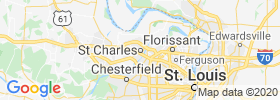 Saint Charles map